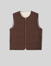 Blouson sans manches réversible