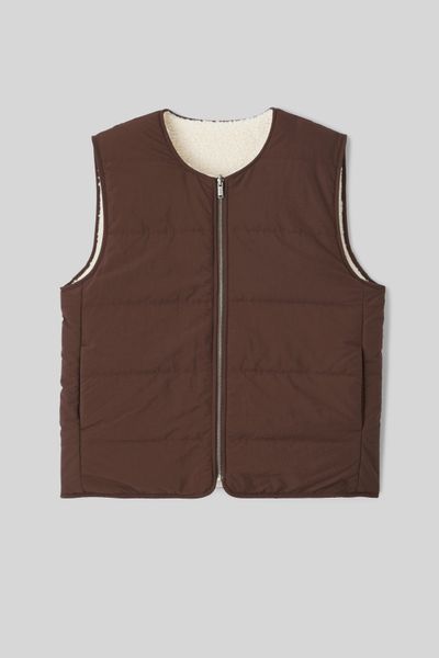 Blouson sans manches réversible
