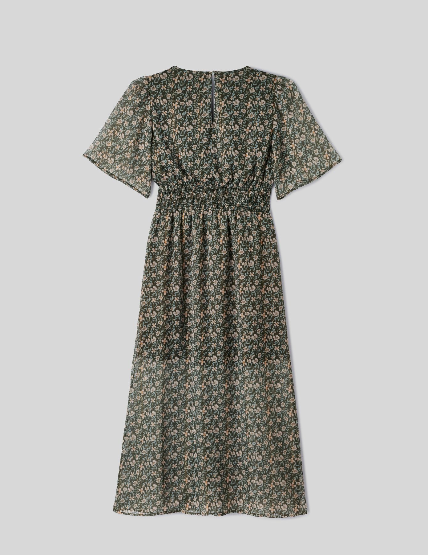 Robe longue imprim&eacute;e