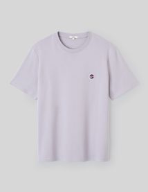 T-shirt broderie poitrine