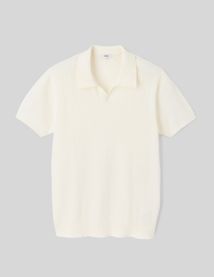 Polo maille ajourée