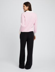 Pull col polo fantaisie