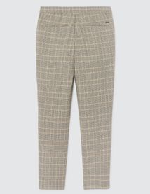 Pantalon de ville à carreaux