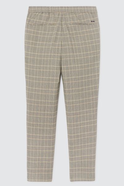 Pantalon de ville à carreaux