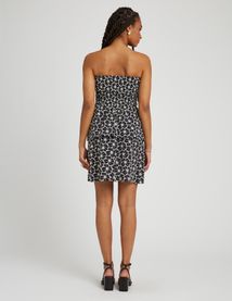 Robe bustier en broderie anglaise