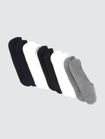 Lot de 5 paires de socquettes invisibles