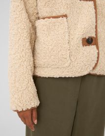 Veste en sherpa r&eacute;versible