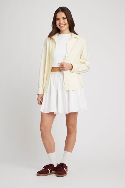 Chemise oxford rayée