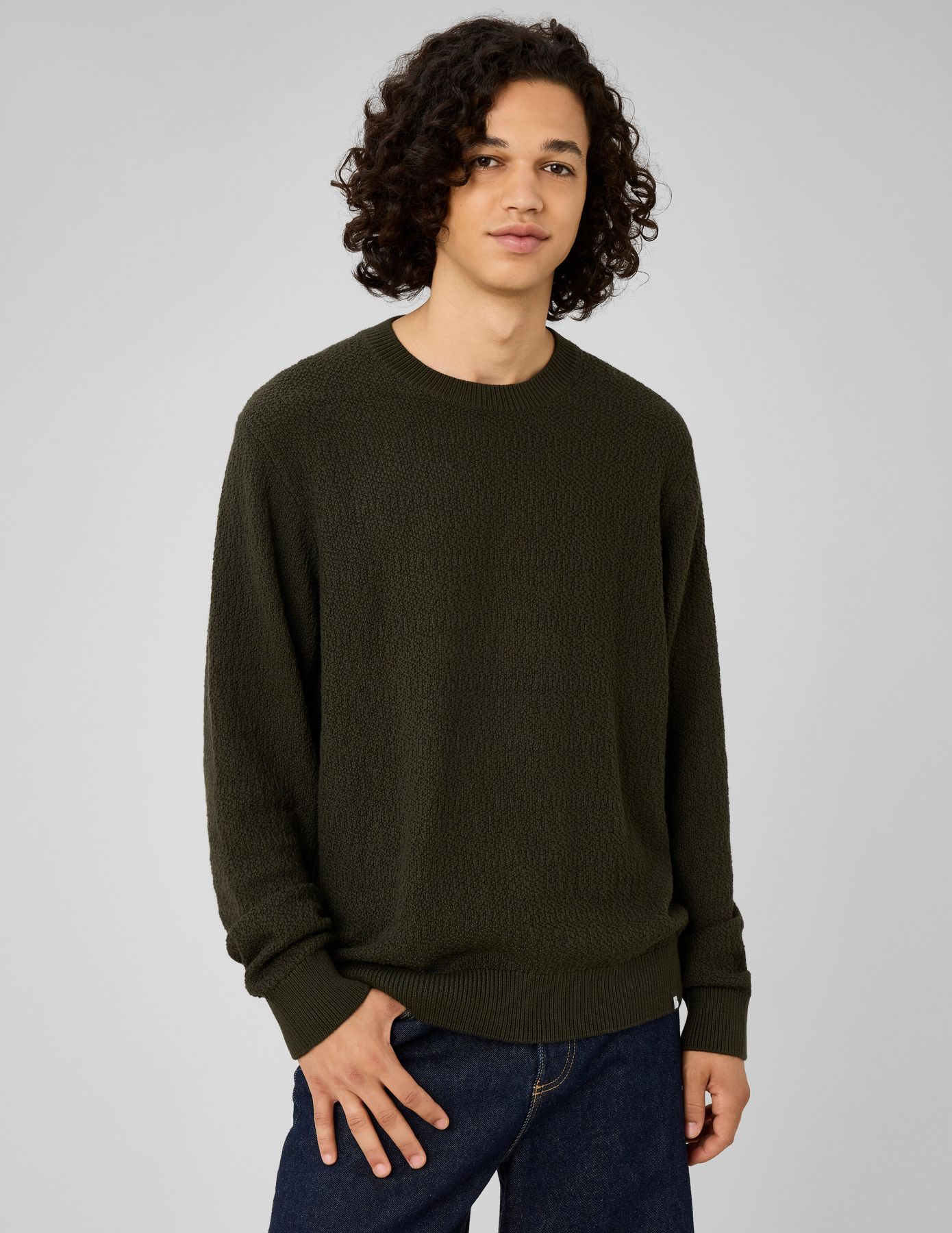 Pull maille fantaisie