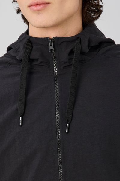 Blouson coup vent &agrave; capuche