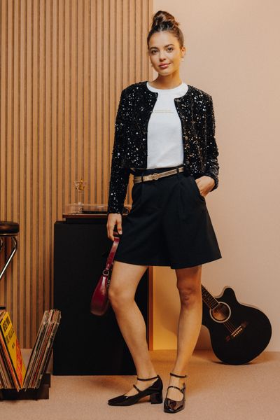 Short bermuda à pinces