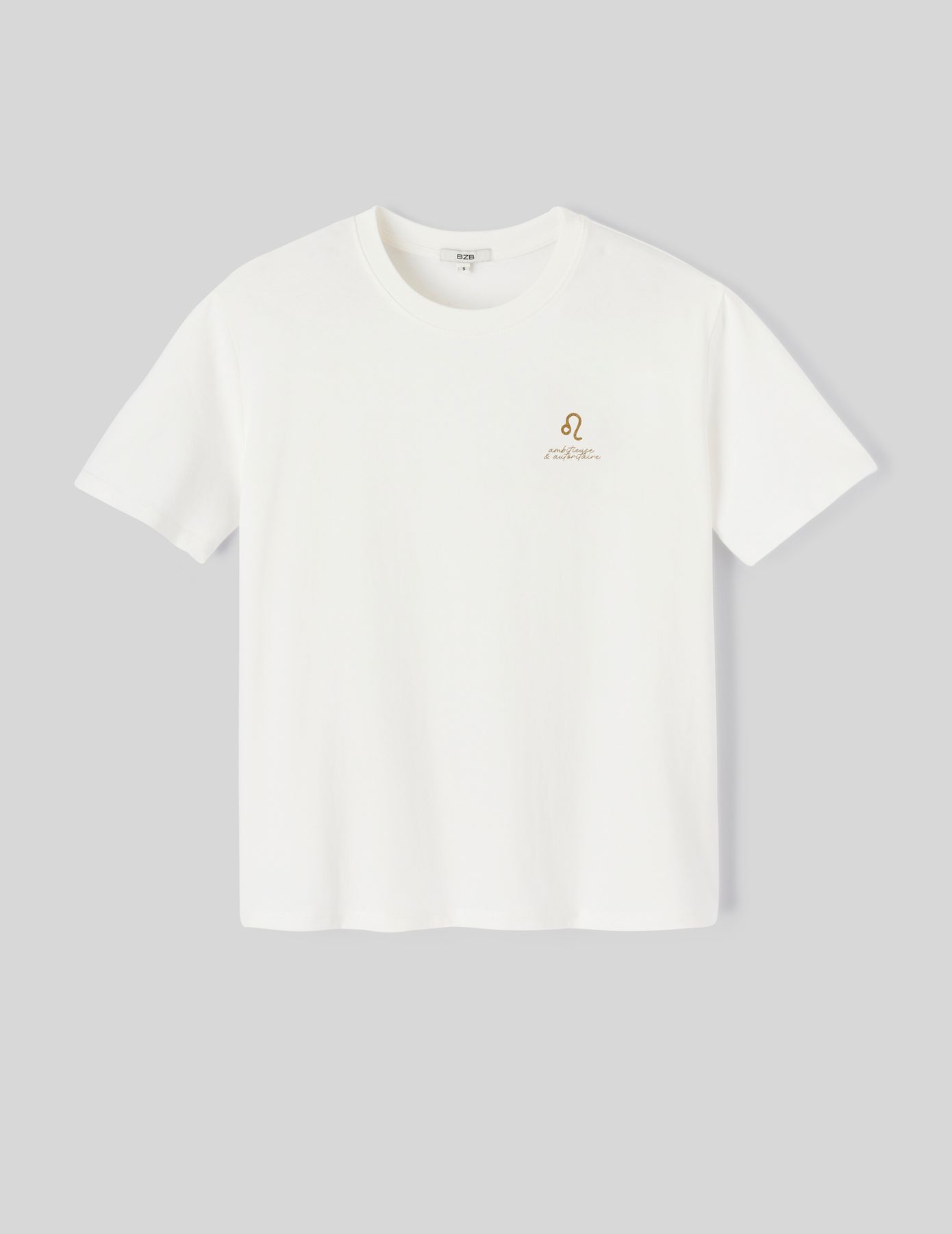 T-shirt imprimé signe astro lion