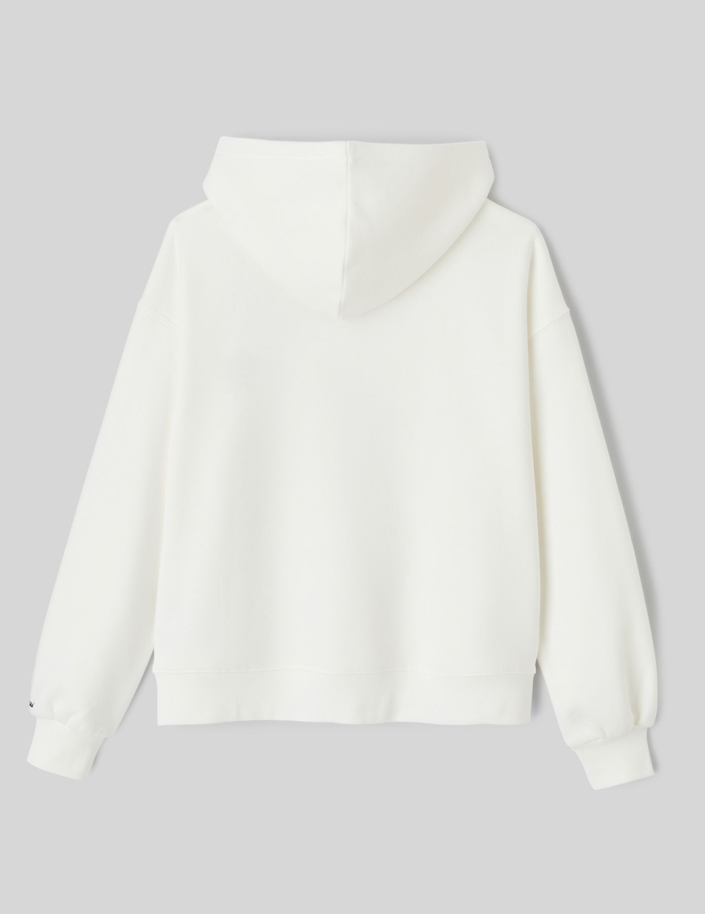 Sweat col capuche broderie poitrine