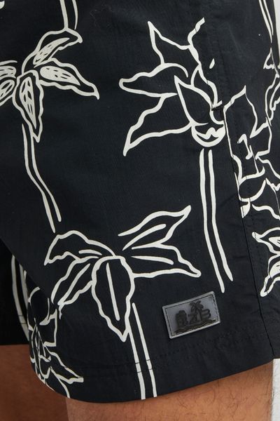 Short de bain imprimé