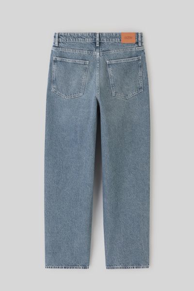 Pantalon jean loose bluegrey