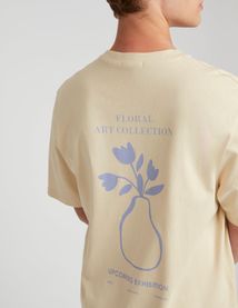 T-shirt imprimé devant dos