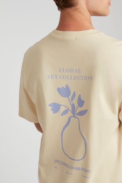 T-shirt imprimé devant dos
