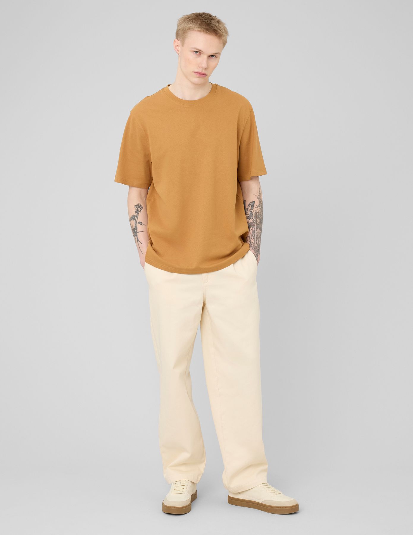 T-shirt uni loose