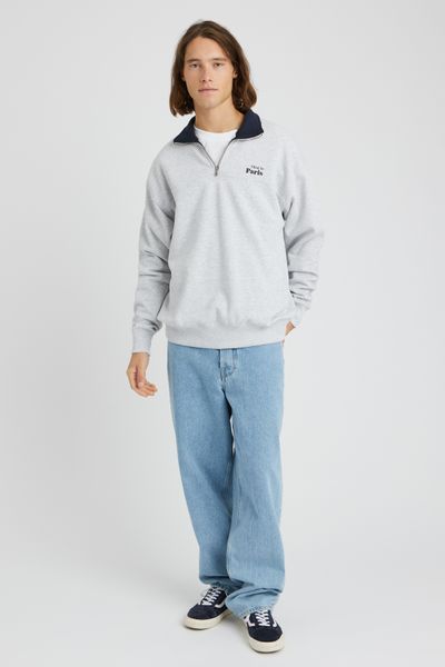 Sweat col montant zipp&eacute;