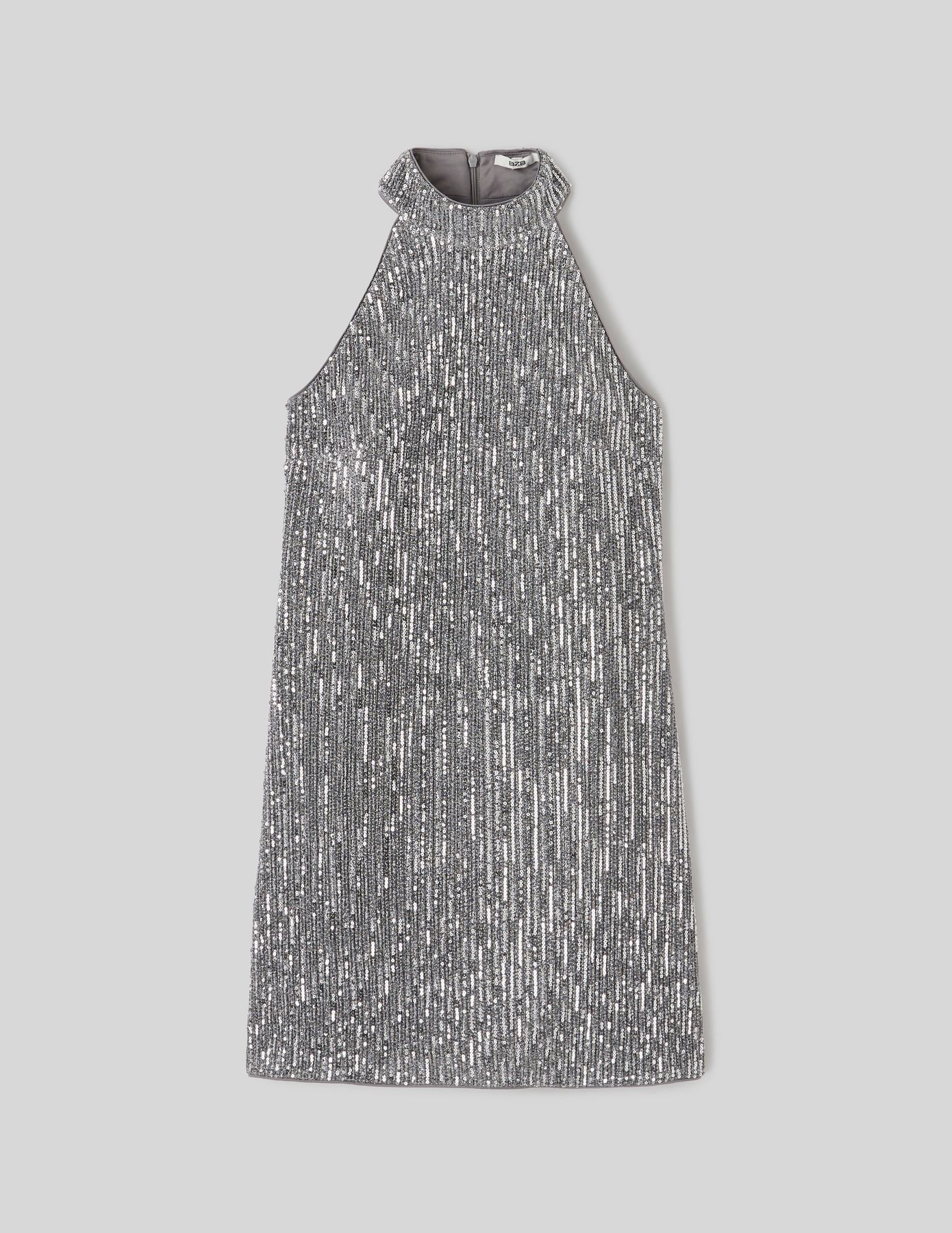 Robe courte à sequins