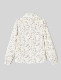 Chemise en broderie anglaise imprimée