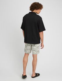 Chemise manches courtes unie