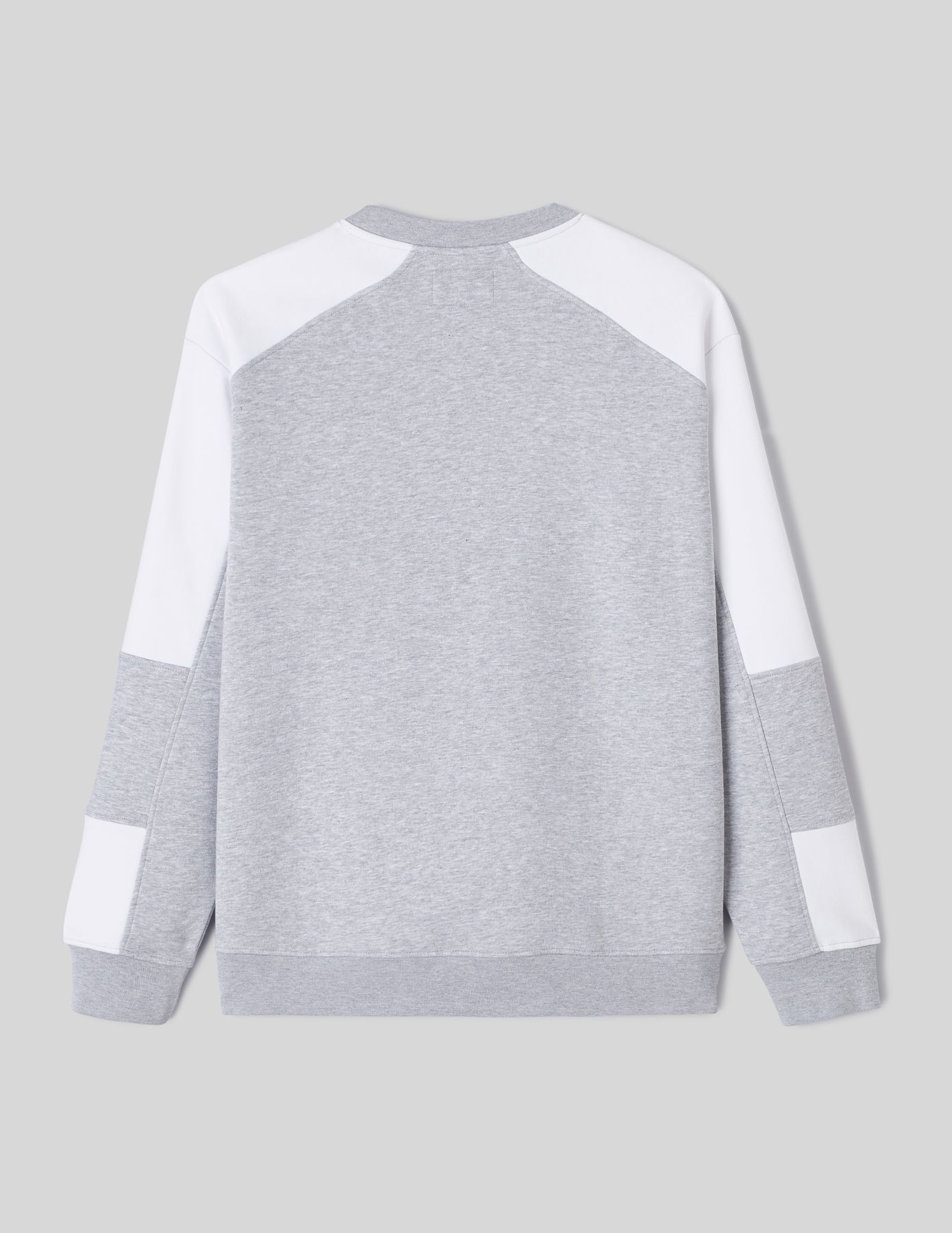 Sweat col rond colorblock