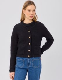 Gilet boutonn&eacute;