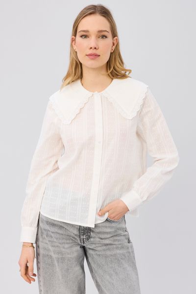 Chemise maxi col