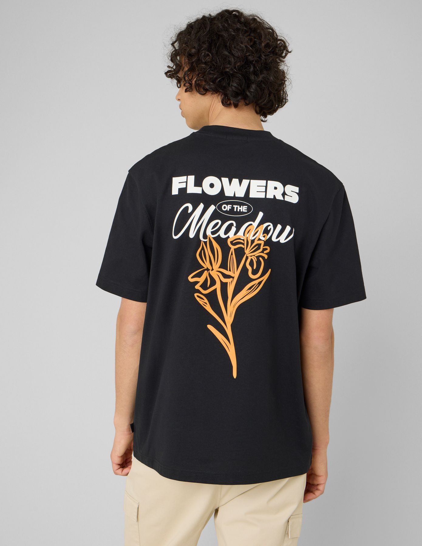 T-shirt imprim&eacute; devant / dos