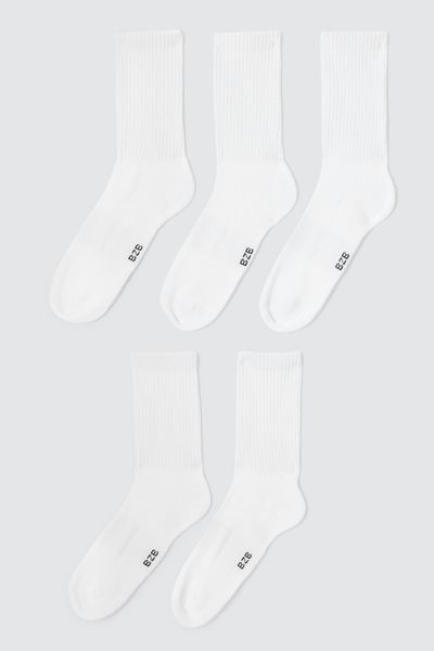 Lot de 5 paires de chaussettes unies