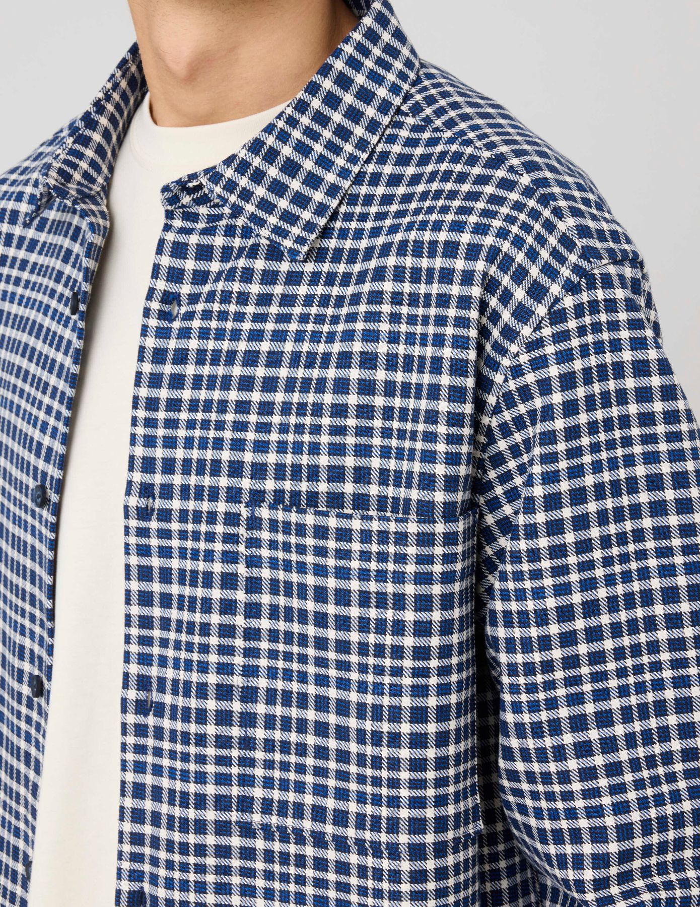 Chemise à carreaux