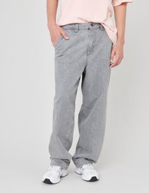 Jean skater gris clair