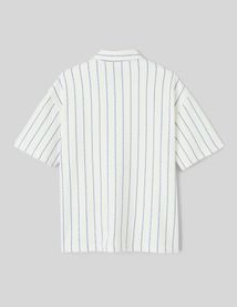 Polo manches courtes ray&eacute;e