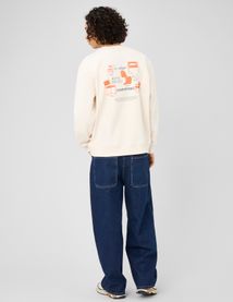 Sweat imprim&eacute; devant/dos