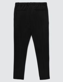 Pantalon de ville fluide uni
