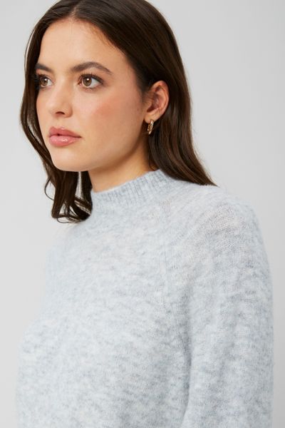 Pull col montant premium