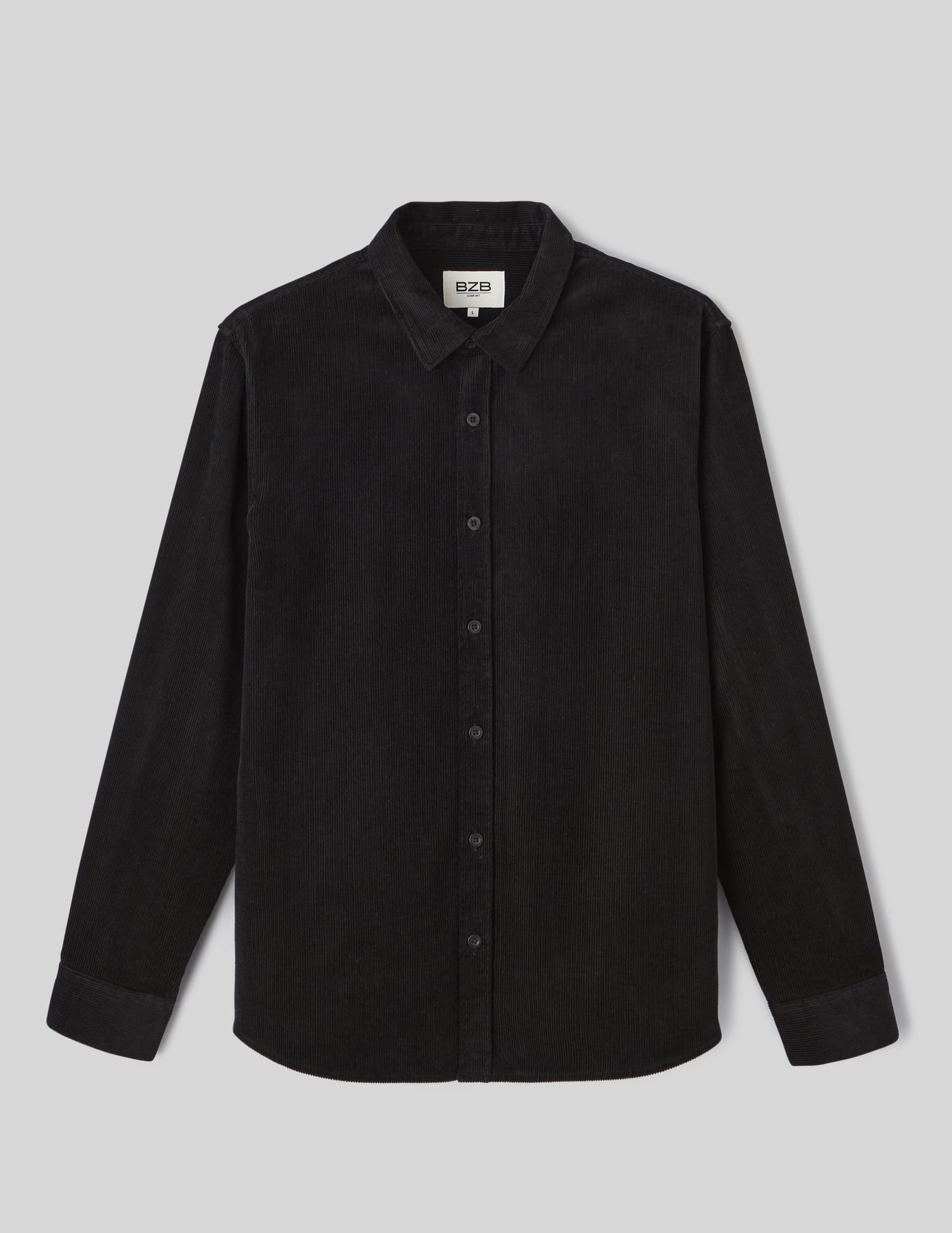 Chemise velours unie