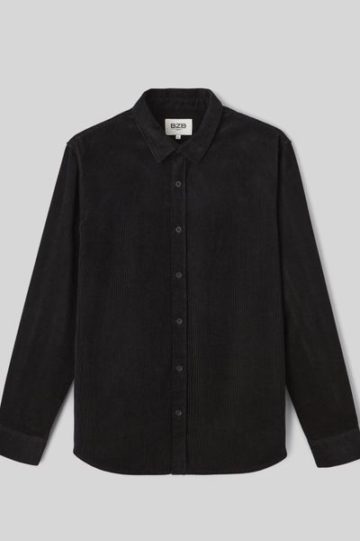 Chemise velours unie