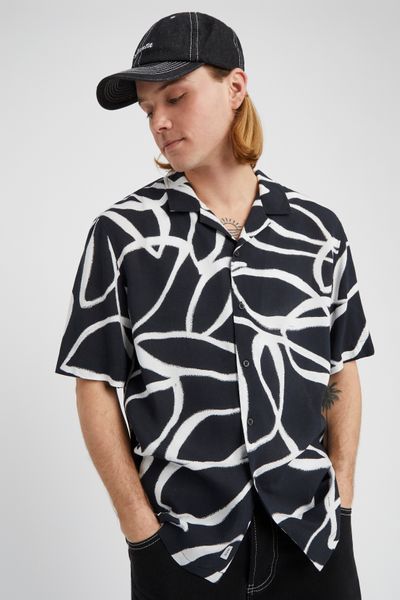 Chemisette imprim&eacute;e fluide