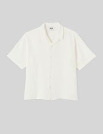 Chemise manches courtes jacquard