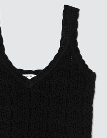 Débardeur en crochet