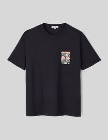 T-shirt imprim&eacute; devant/dos