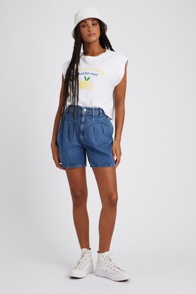 Short en jean