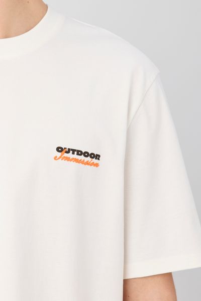 T-shirt imprim&eacute; devant/dos