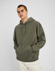 Sweat effet délavé à capuche