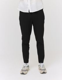 Pantalon de ville fluide uni