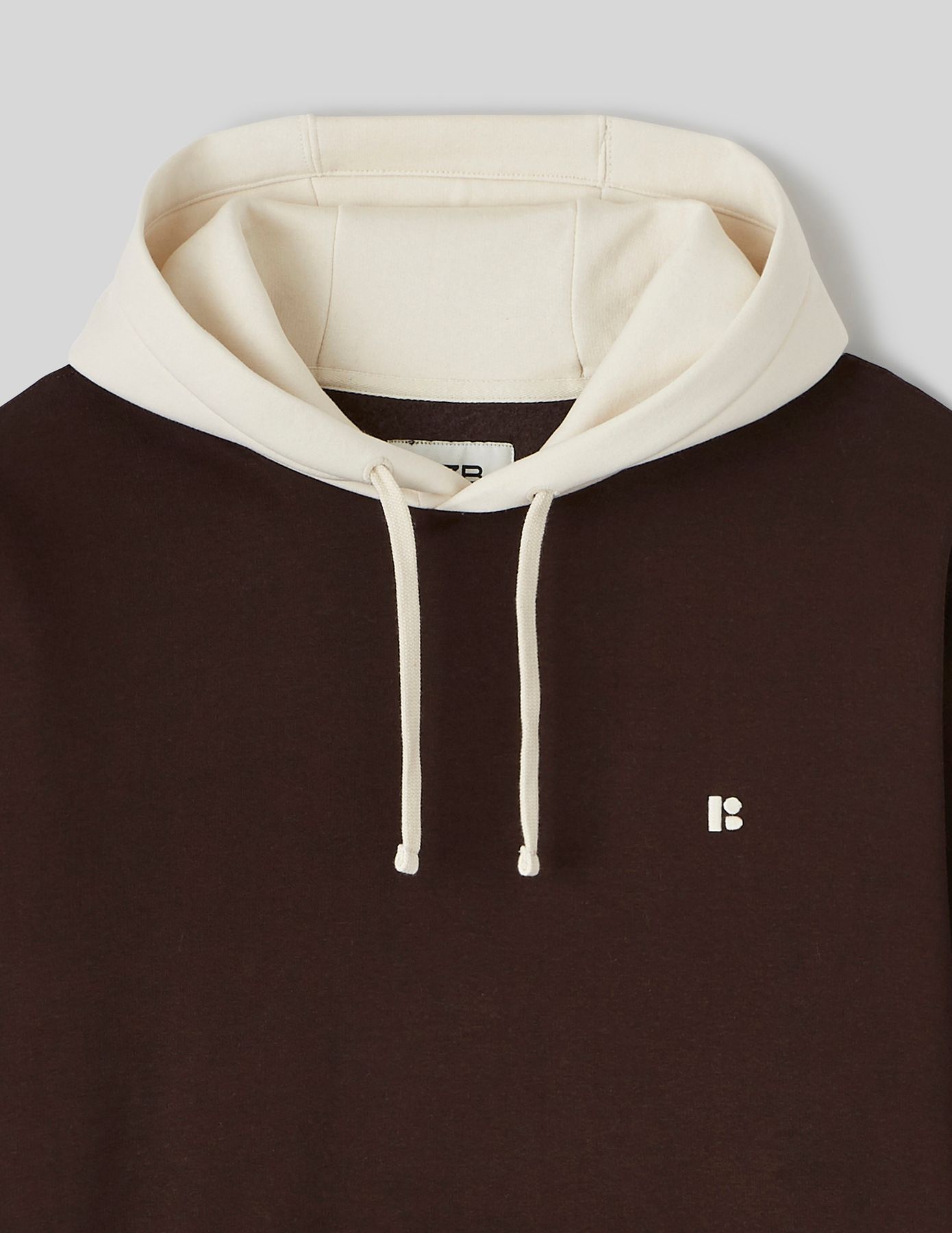 Sweat à capuche colorblock