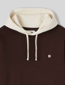 Sweat à capuche colorblock