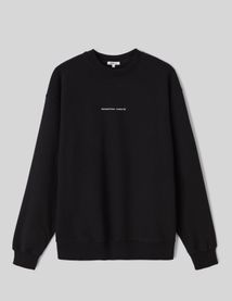 Sweat col rond animation devant dos